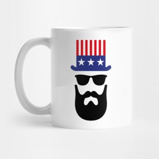 American Hipster (Beard / Bearded) Mug